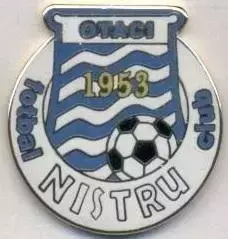 футбол.клуб Нистру Отачь=Атаки (Молдова) ЕМАЛЬ/Nistru Otaci,Moldova football pin