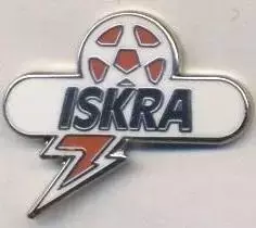 футбол.клуб Іскра Рибніца (Молдова) ЕМАЛЬ /FC Iskra Ribnita,Moldova football pin