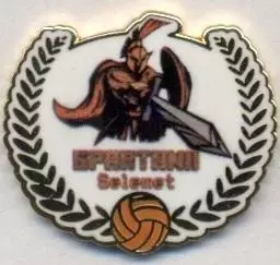 футбол.клуб Спартаній (Молдова) ЕМАЛЬ /FC Spartanii Selemet,Moldova football pin