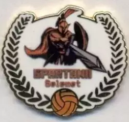 футбол.клуб Спартаній (Молдова) ЕМАЛЬ /FC Spartanii Selemet,Moldova football pin