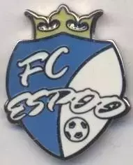 футбол.клуб Еспоо (Фінляндія)2 ЕМАЛЬ /FC Espoo,Finland football enamel pin badge