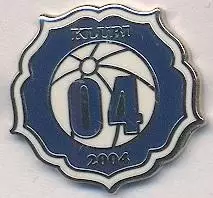 футбол.Клубі-04 Хельсінкі Фінляндія ЕМАЛЬ/Klubi 04 Helsinki,Finland football pin