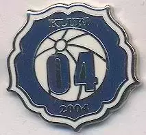 футбол.Клубі-04 Хельсінкі Фінляндія ЕМАЛЬ/Klubi 04 Helsinki,Finland football pin