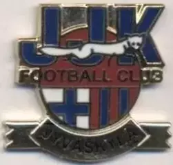 футбол.клуб Ювяскюля (Фінляндія) ЕМАЛЬ / Jyvaskyla JK,Finland football pin badge