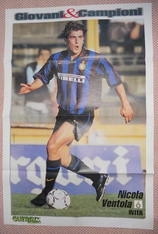 постер А1 футбол Майкл Оуен (Англія/Вентола (Італія/Owen,England football poster 1