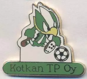 футбол.клуб КТП Котка (Фінляндія)1 ЕМАЛЬ / KTP Kotka, Finland football pin badge