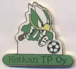 футбол.клуб КТП Котка (Фінляндія)1 ЕМАЛЬ / KTP Kotka, Finland football pin badge