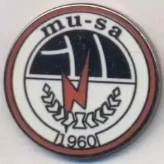 футбольний клуб МуСа Порі (Фінляндія) ЕМАЛЬ/MuSa Pori,Finland football pin badge