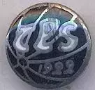 футбол.клуб ТПС Турку (Фінляндія ЕМАЛЬ випуклий/TPS Turku,Finland football badge