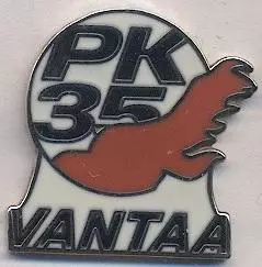 футбольний клуб ПК-35 (Фінляндія)2 ЕМАЛЬ/PK-35 Vantaa,Finland football pin badge