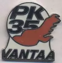 футбольний клуб ПК-35 (Фінляндія)2 ЕМАЛЬ/PK-35 Vantaa,Finland football pin badge