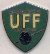 Узбекистан, федерація футболу,№1 ЕМАЛЬ /Uzbekistan football federation pin badge