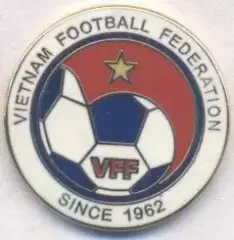 В'єтнам, федерація футболу,№5 ЕМАЛЬ/Vietnam football federation enamel pin badge