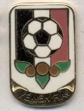 Ємен, федерація футболу, №2, ЕМАЛЬ / Yemen football federation enamel pin badge