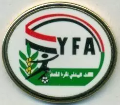 Ємен, федерація футболу, важмет /Yemen football association federation pin badge