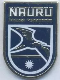 Науру, федерація футболу (не-ФІФА)2 ЕМАЛЬ / Nauru football federation pin badge