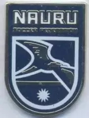 Науру, федерація футболу (не-ФІФА)2 ЕМАЛЬ / Nauru football federation pin badge