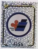 наклейка люмінесцентна футбол Піза (Італія) /Pisa SC,Italy football logo sticker