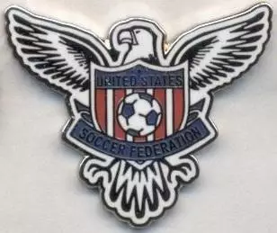 США, федерація футболу,№10 ЕМАЛЬ/USA soccer-football federation enamel pin badge