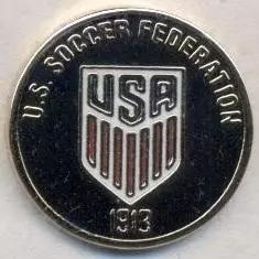 США, федерація футболу,№12 ЕМАЛЬ/USA soccer-football federation enamel pin badge