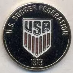 США, федерація футболу,№12 ЕМАЛЬ/USA soccer-football federation enamel pin badge