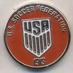 США, федерація футболу,№14 ЕМАЛЬ/USA soccer-football federation enamel pin badge