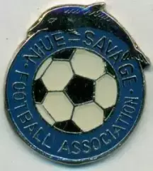 Ніуе, федерація футболу, важмет / Niue football association federation pin badge