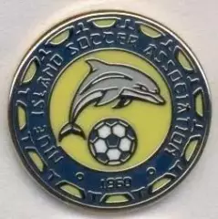 Ніуе, федерація футболу,№3 ЕМАЛЬ /Niue football association federation pin badge