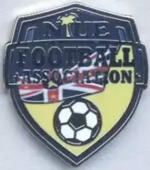 Ніуе, федерация футбола,№4 ЕМАЛЬ /Niue football association federation pin badge