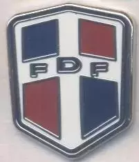 Доминиканська Респ.,федерац.футболу5 ЕМАЛЬ/Dominican Rep.football federation pin