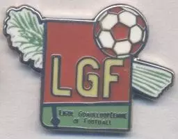 Гваделупа, федерація футболу,№4 ЕМАЛЬ / Guadeloupe football federation pin badge