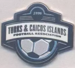 Теркс і Кайкос,федерація футболу,№3 ЕМАЛЬ/Turks & Caicos football federation pin