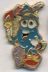 Олімпіада 2008 Пекін факел офіц. важмет / Olympics 'torch' official pin badge