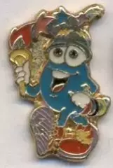 Олімпіада 2008 Пекін факел офіц. важмет / Olympics 'torch' official pin badge