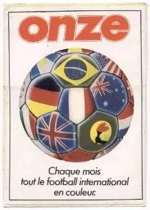 наклейка футбол емблема журнал Онз (Франція) / Onze magazine,France logo sticker