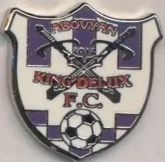 футбол.клуб Кінг Делюкс (Вірменія) ЕМАЛЬ/King Delux Abovian,Armenia football pin