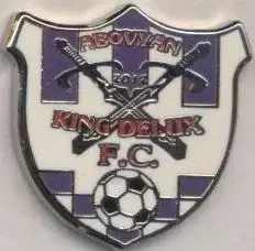футбол.клуб Кінг Делюкс (Вірменія) ЕМАЛЬ/King Delux Abovian,Armenia football pin