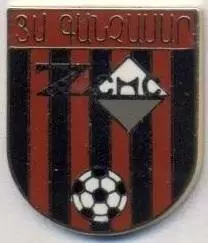 футбол.клуб Гандзасар Капан (Вірменія)1 ЕМАЛЬ /FC Gandzasar,Armenia football pin