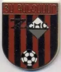 футбол.клуб Гандзасар Капан (Вірменія)1 ЕМАЛЬ /FC Gandzasar,Armenia football pin