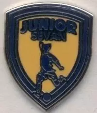 футбол.клуб Юніор Севан (Вірменія) ЕМАЛЬ/Junior Sevan,Armenia football pin badge