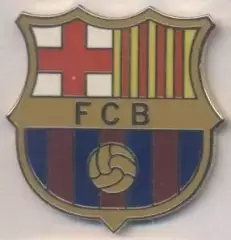 футбольний клуб Барселона (Іспанія)1 ЕМАЛЬ/FC Barcelona,Spain football pin badge