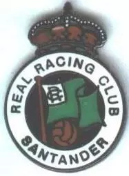 футбол.клуб Расінг Сантандер (Іспанія) ЕМАЛЬ/Racing Santander,Spain football pin