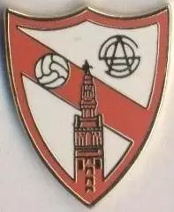 футбол.клуб Севілья Атлетіко (Іспанія1 ЕМАЛЬ/Sevilla Atletico,Spain football pin