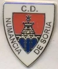 футбол.клуб Нумансія (Іспанія) ЕМАЛЬ /CD Numancia Soria,Spain football pin badge