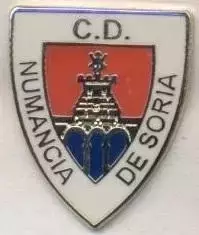 футбол.клуб Нумансія (Іспанія) ЕМАЛЬ /CD Numancia Soria,Spain football pin badge