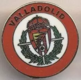 футбол.клуб Реал Вальядолід (Іспанія1 ЕМАЛЬ/Real Valladolid,Spain football badge