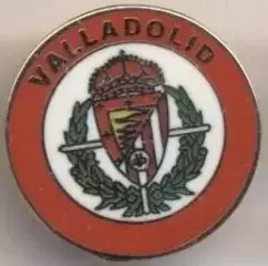 футбол.клуб Реал Вальядолід (Іспанія1 ЕМАЛЬ/Real Valladolid,Spain football badge