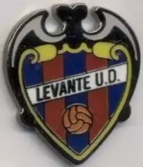 футбол.клуб Леванте (Іспанія)1 ЕМАЛЬ /Levante UD,Spain football enamel pin badge