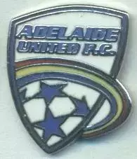 футбол.клуб Аделаїда Юнайтед Австралія ЕМАЛЬ/Adelaide Utd,Australia football pin