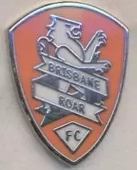 футбол.клуб Брисбен Роар (Австралія)1 ЕМАЛЬ/Brisbane Roar,Australia football pin